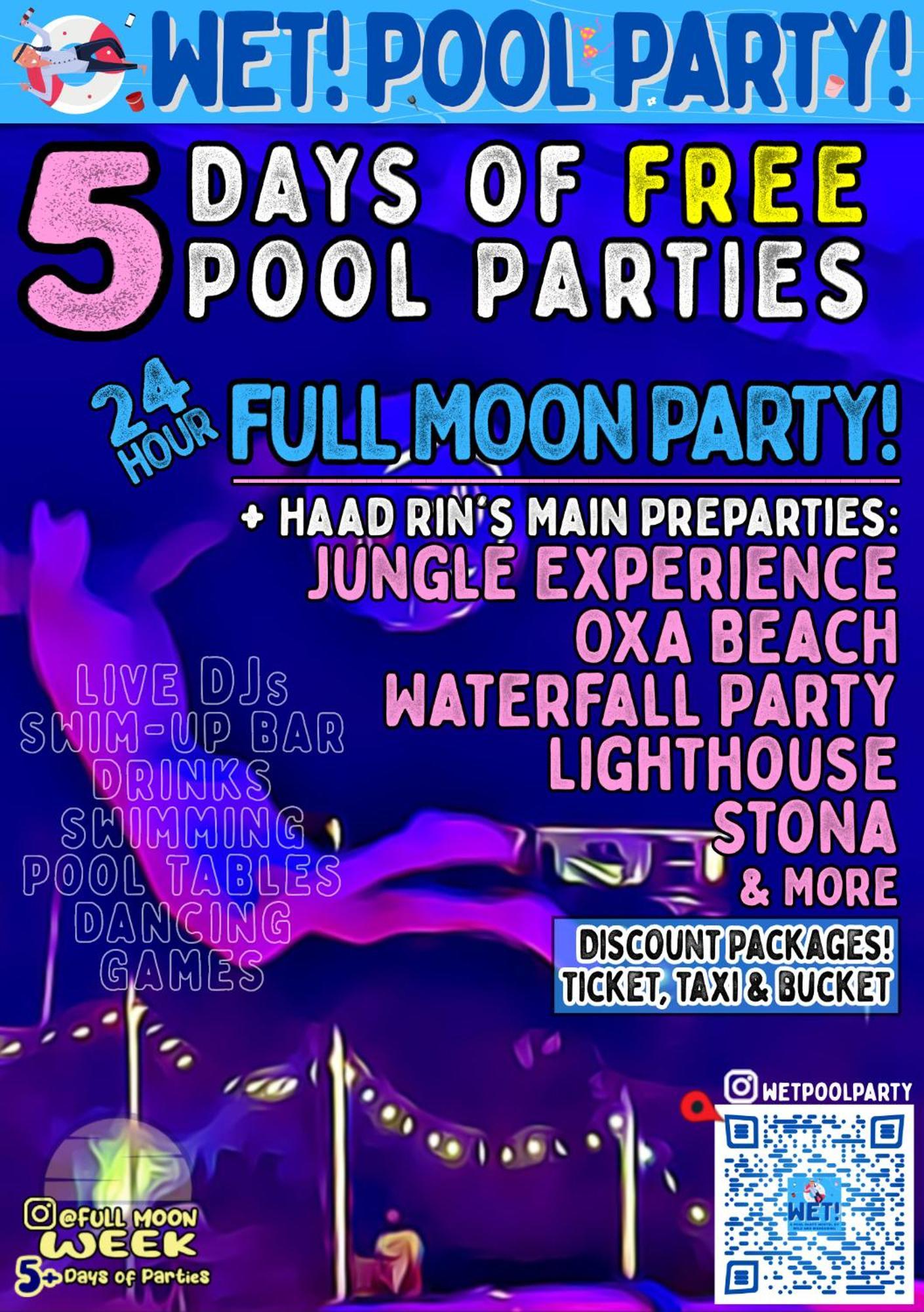 Wet! A Pool Party Hostel By Wild & Wandering Haad Rin Luaran gambar